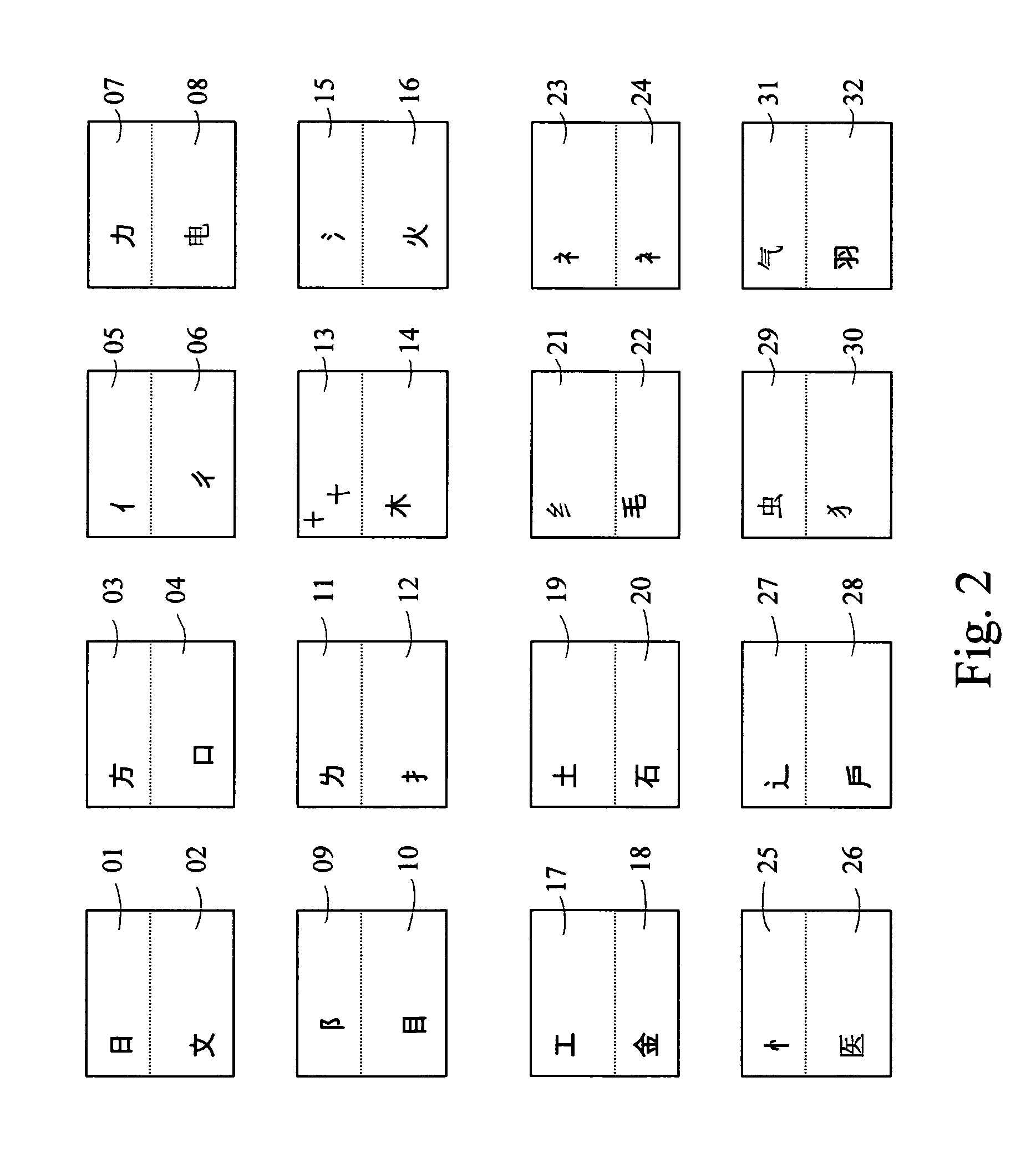 Automated word processor for chinese-style languages