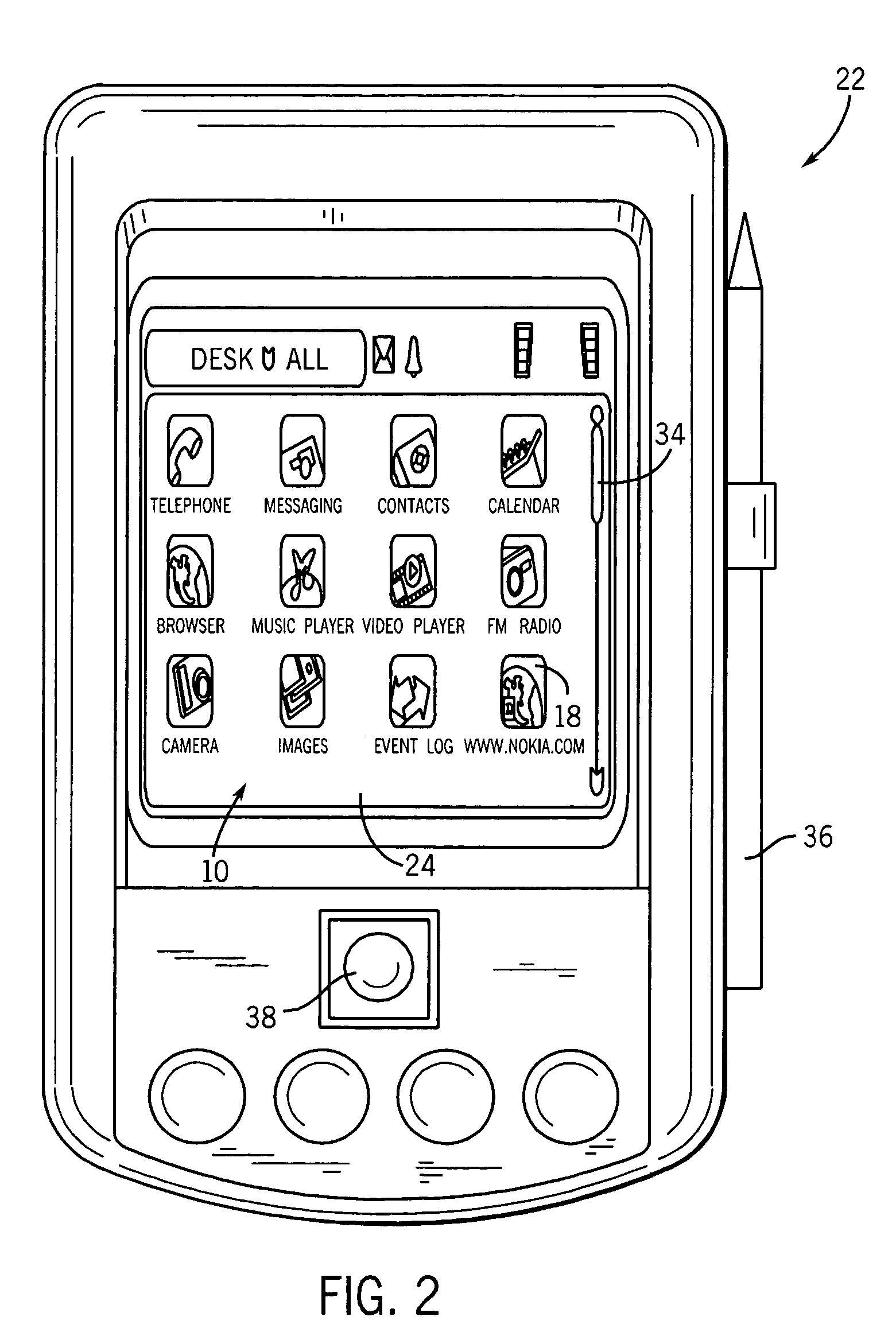 Adaptive user interface input device