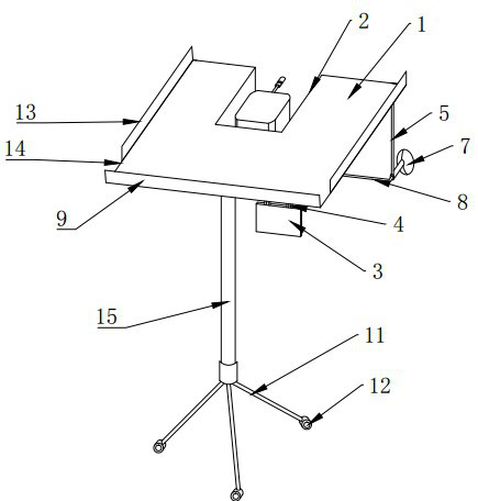 Handcart switch switch operating platform