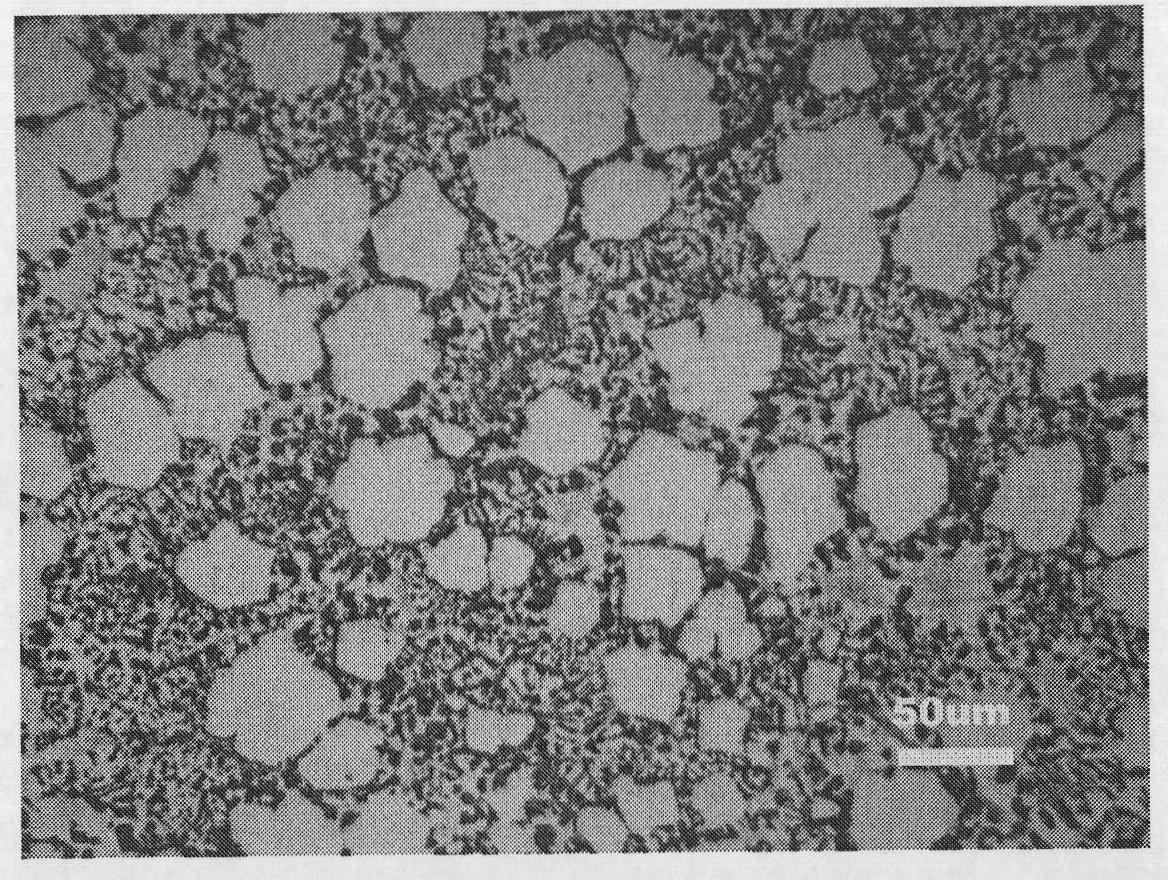 Quasicrystal intermediate alloy containing Mg-Zn-Gd radical and preparation method thereof