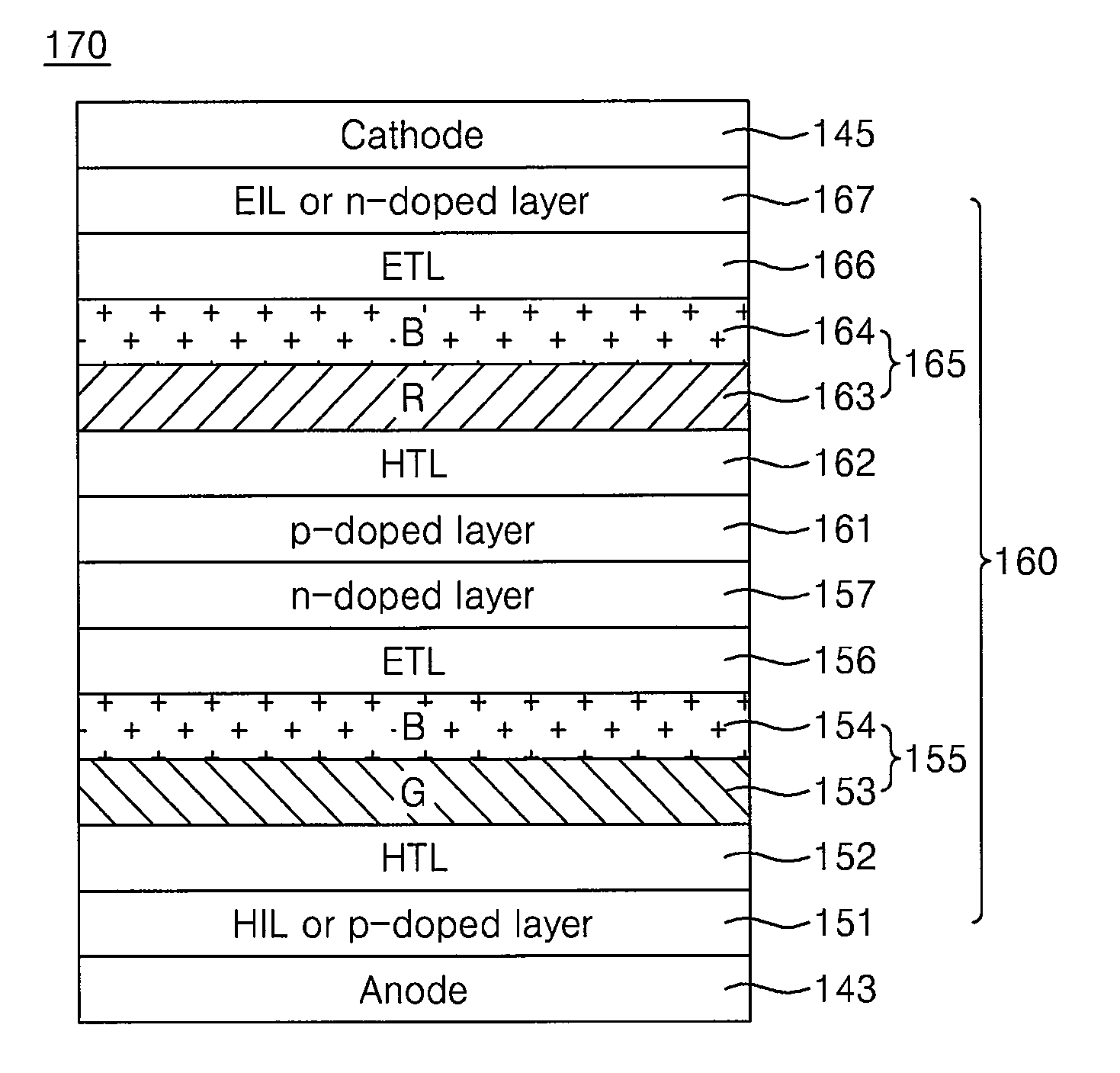 White organic light emitting device