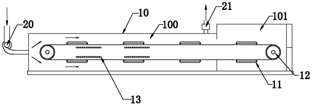 Automatic production system and production process for fruit core pastries