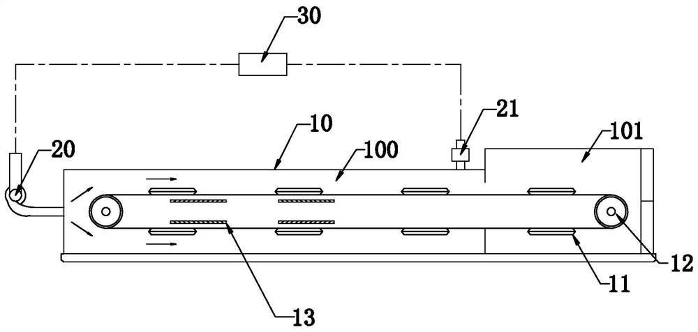 Automatic production system and production process for fruit core pastries