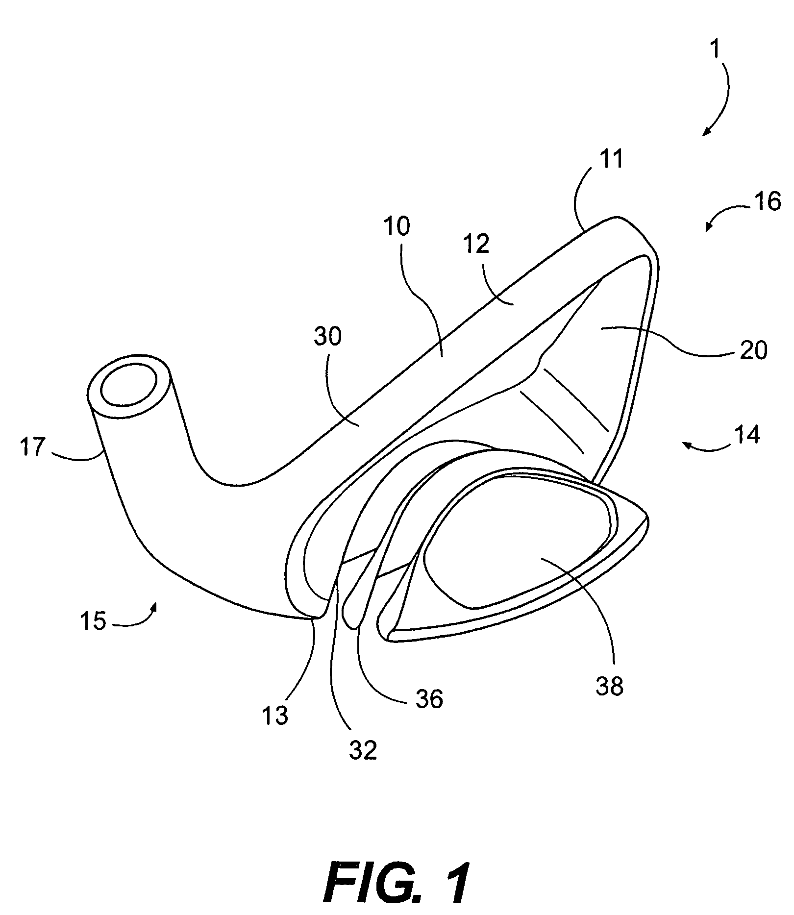 Multi-piece golf club head with improved inertia