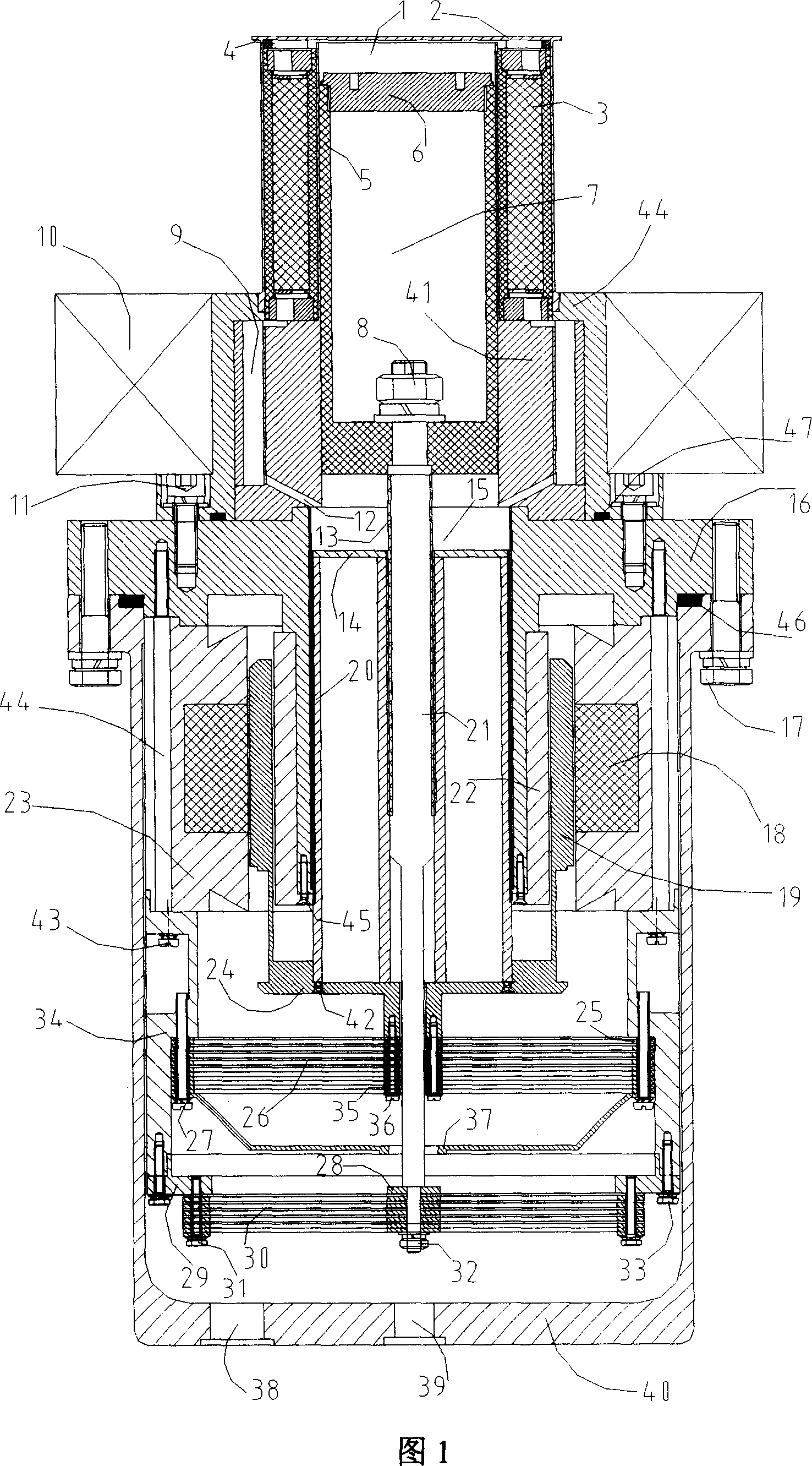 Stirling refrigerating machine being as cold source of low temperature refrigerator