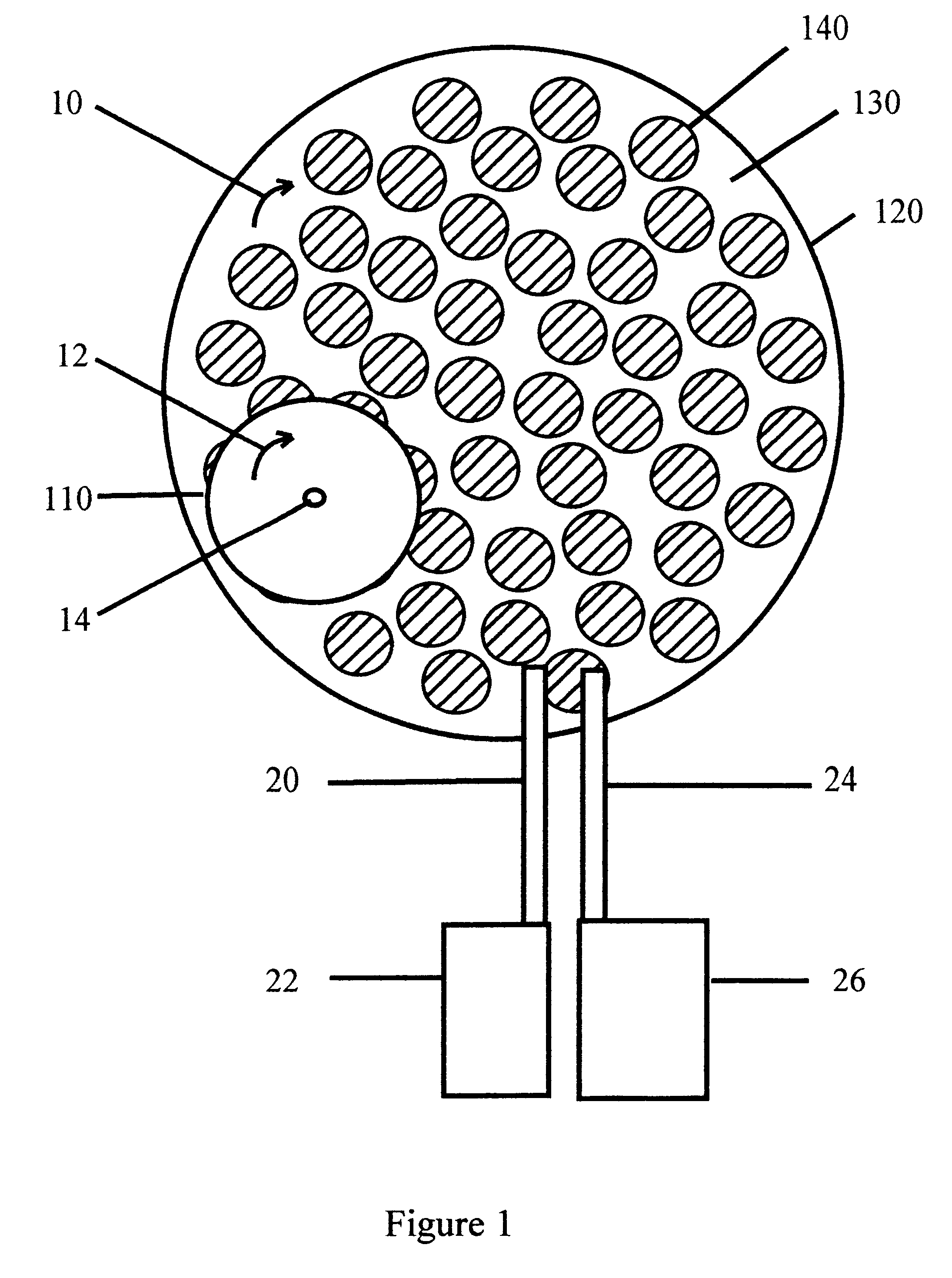 Finishing element including discrete finishing members