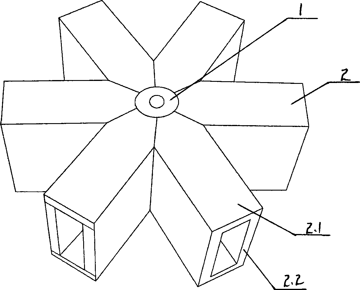 Method for manufacturing multi-rod converging valve type space net shell node