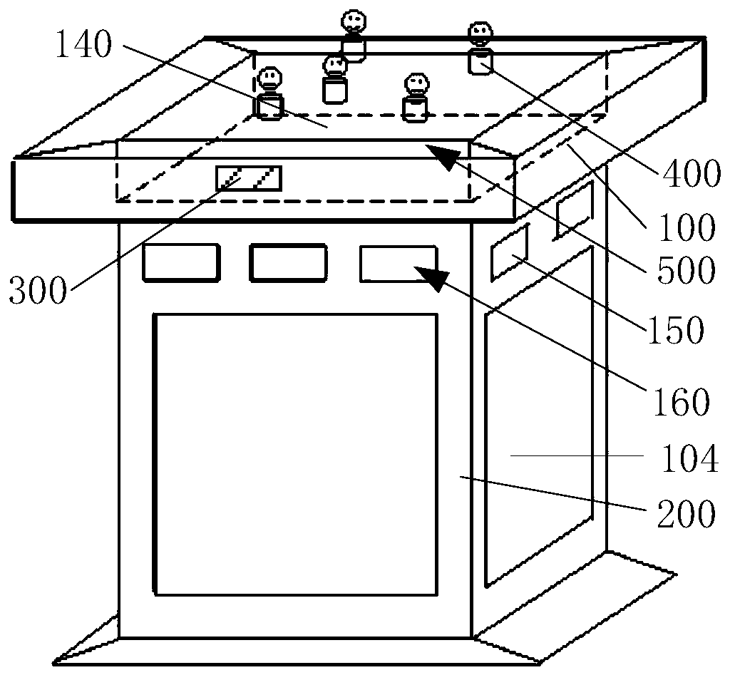 Multifunctional dynamic scene game table