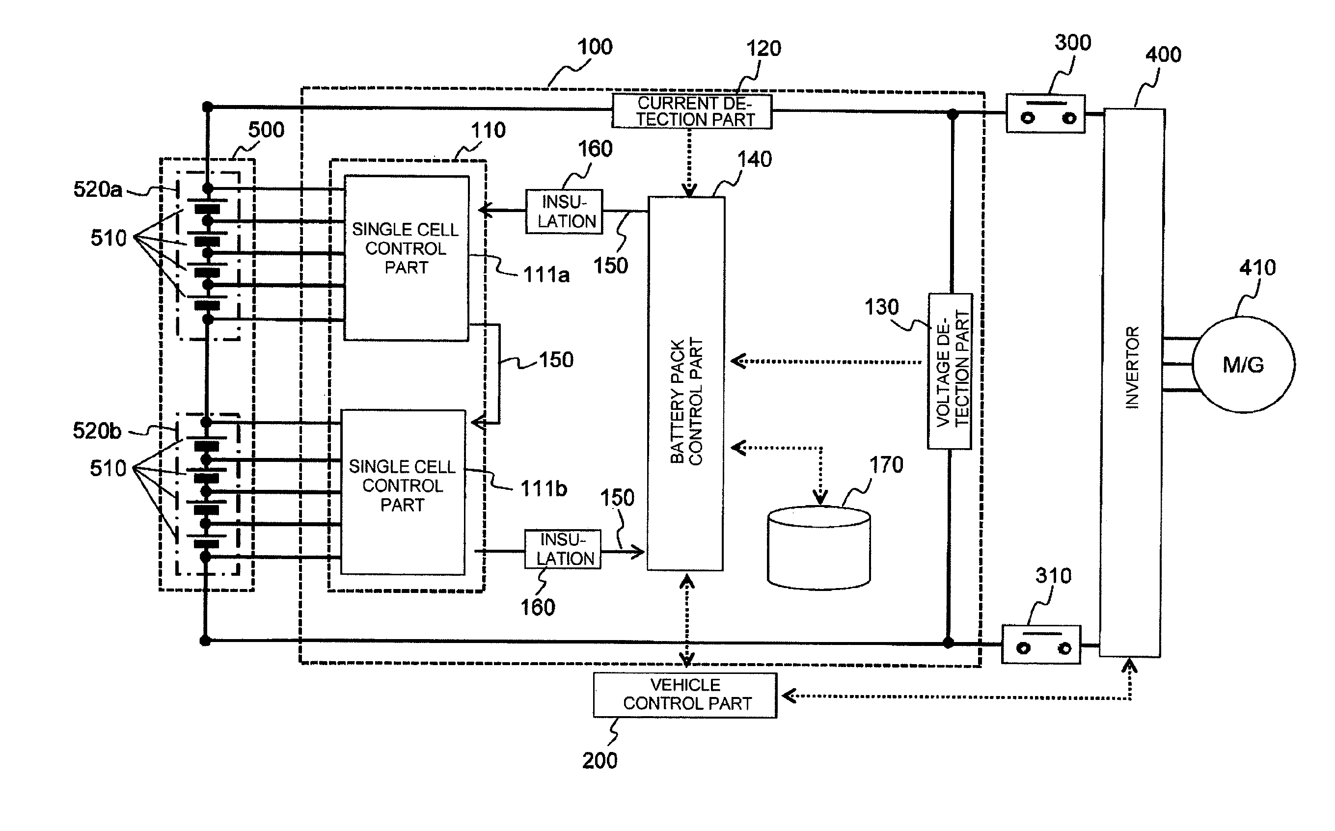 Battery control apparatus