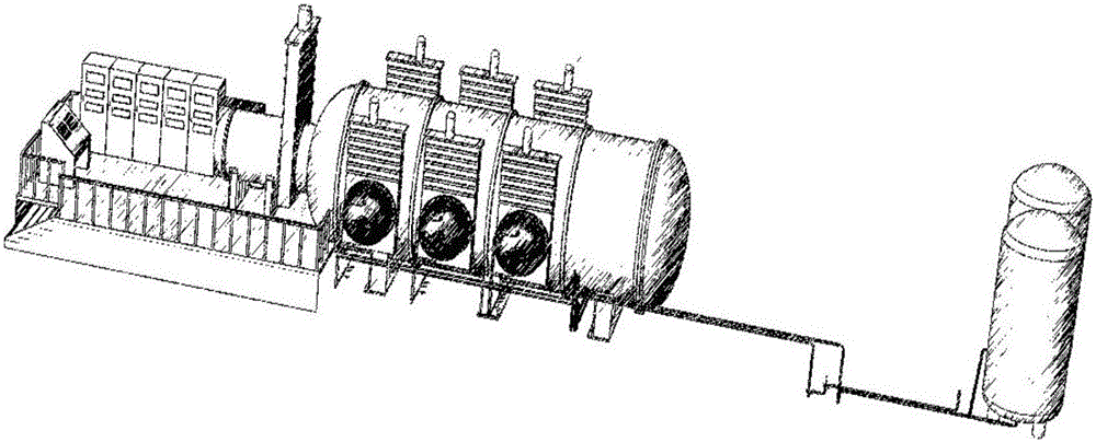 Lifetime ground test equipment for ion thruster