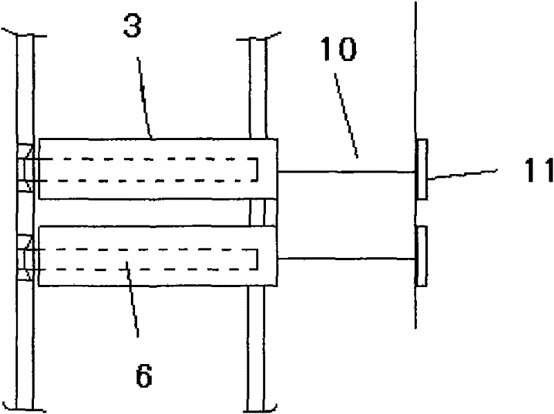 Stretch breaking carding method and device for phloem fiber