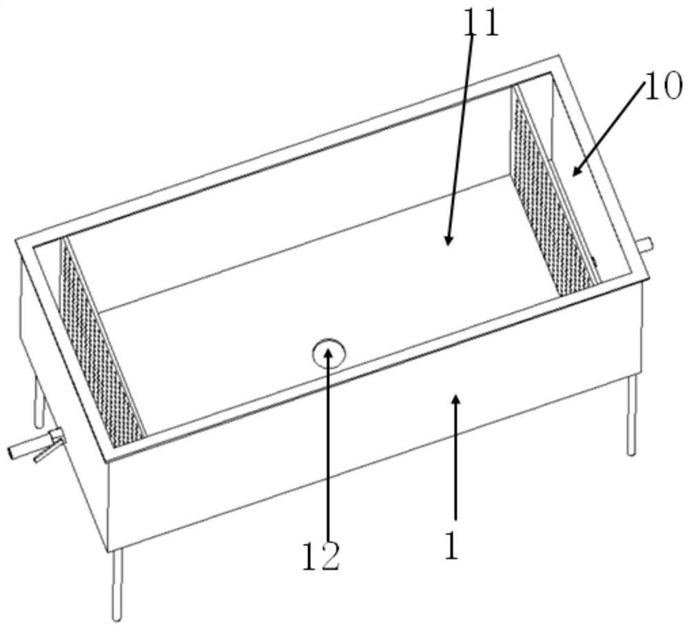 Device and method for simulating engineering impact induced karst collapse in seepage environment