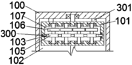 Automatic door closing device based on high-precision automation