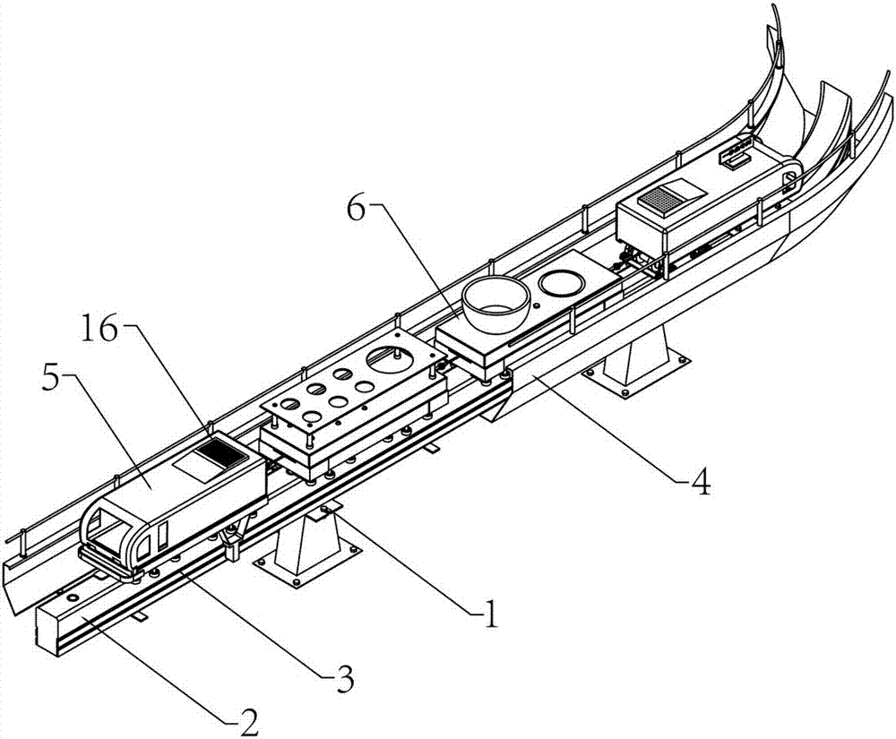 Meal automatic transmission device and automatic meal transmission method in cafeteria