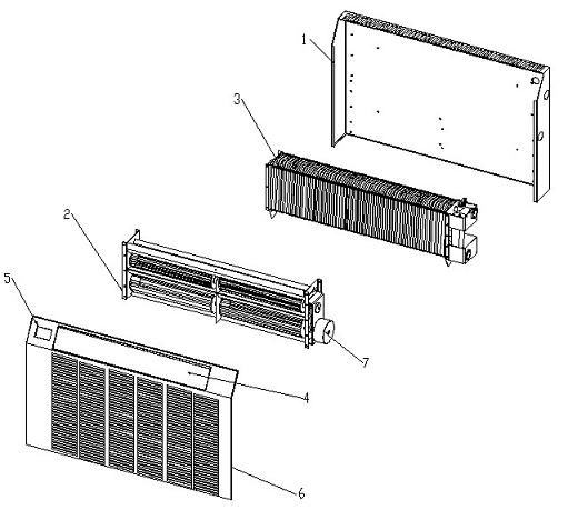 Thin-walled fan coil