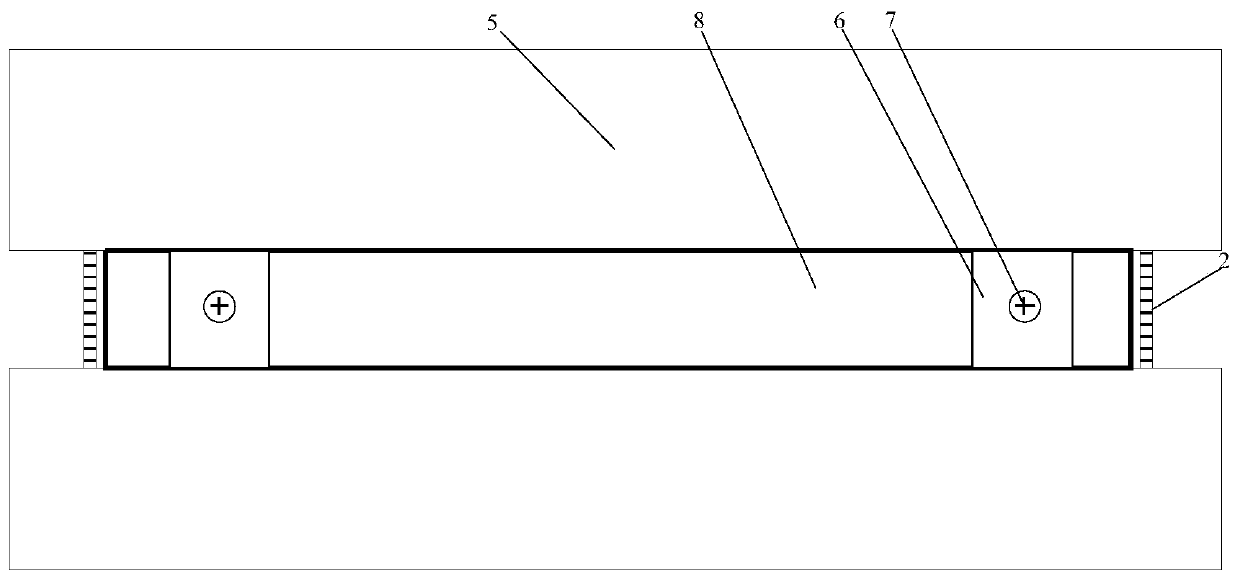 Simple abnormally-shaped test piece clamp and clamping method