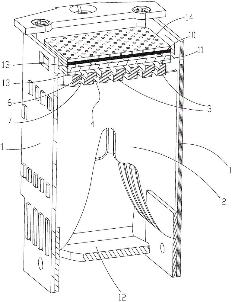 Circuit breaker interrupter structure