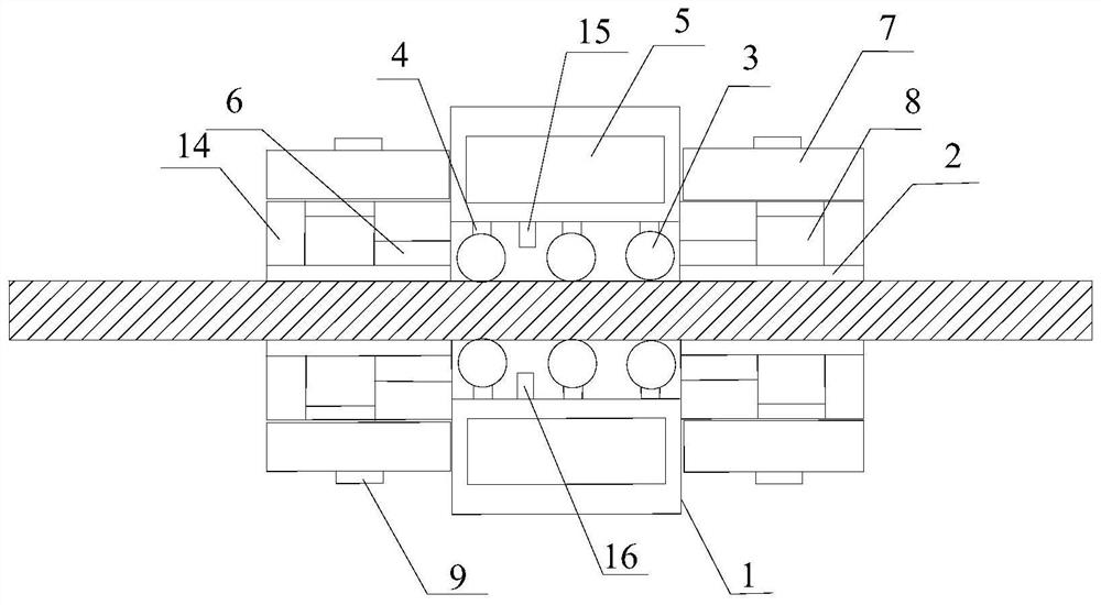 An intelligent double-sided glass-wiping robot