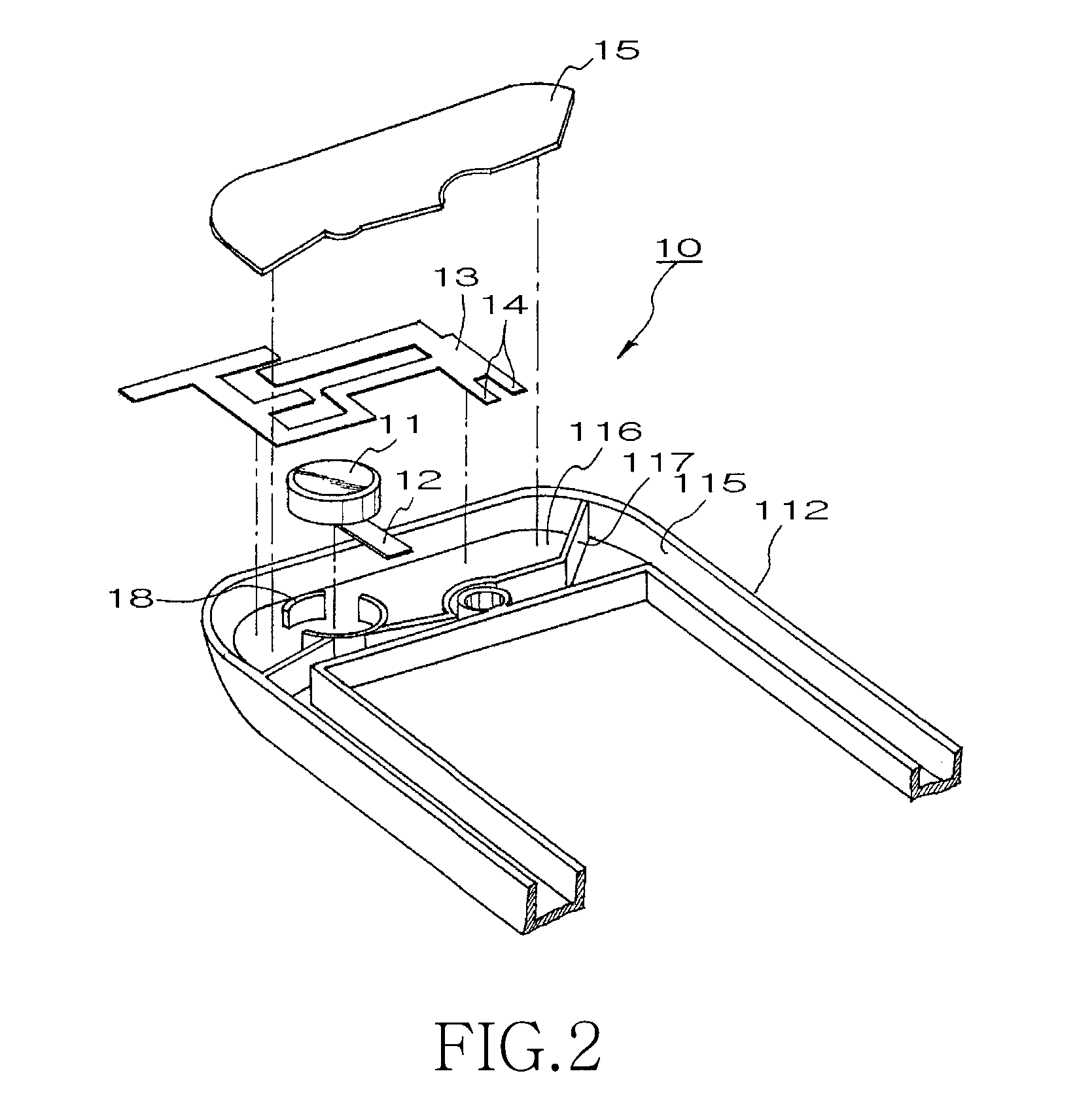 Speaker device for portable terminal