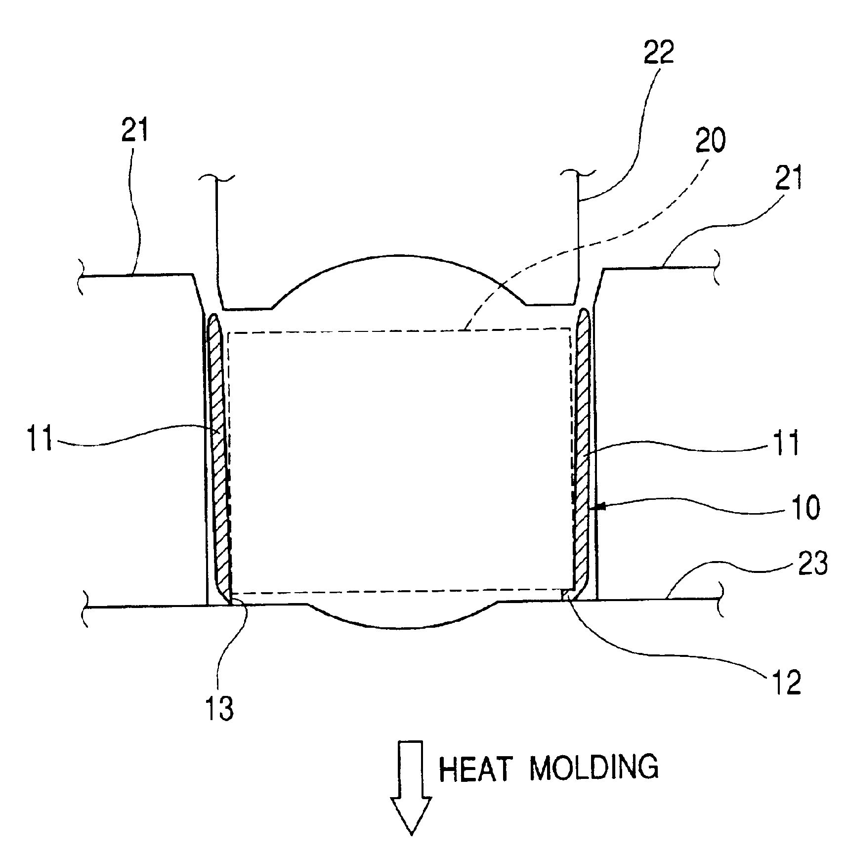 Method for fabrication of optical element having metal ring