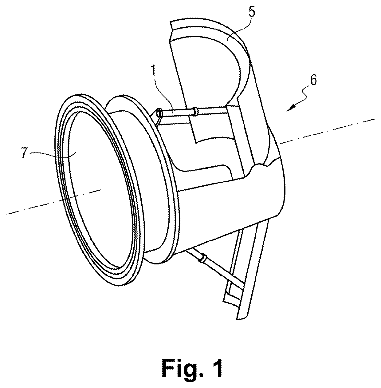 Actuator equipped with a no back system with inhibition zone