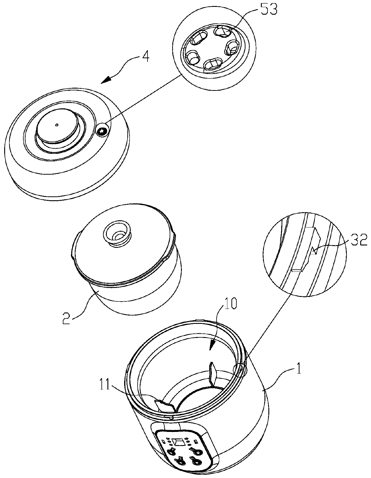 Electric stewing pot