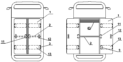 Automobile structure for mobile Chinese traditional treatment