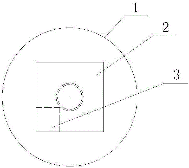 Multi-point displacement meter capable of automatically measuring space displacement