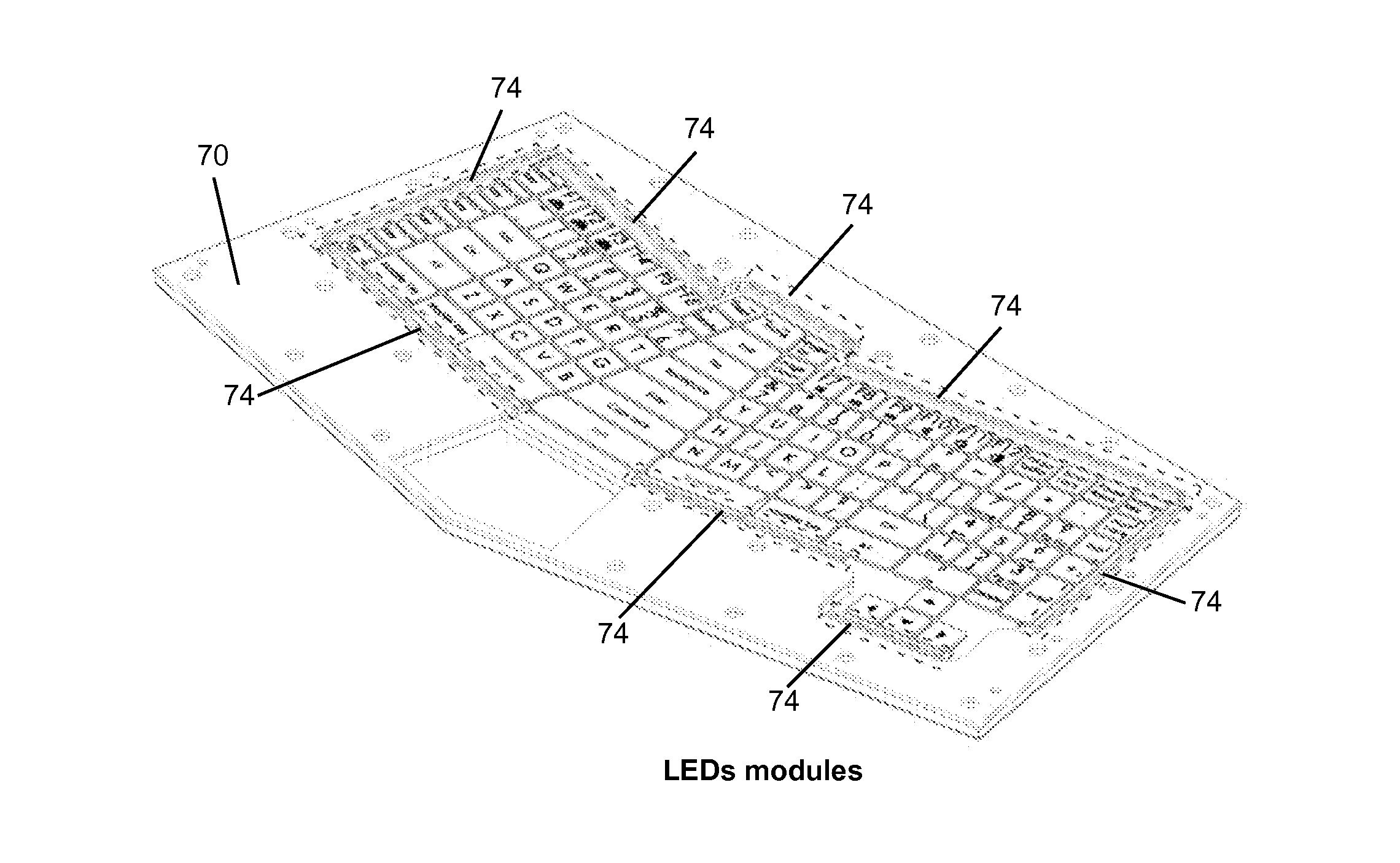 Qwert ergonomic keyboard apparatus