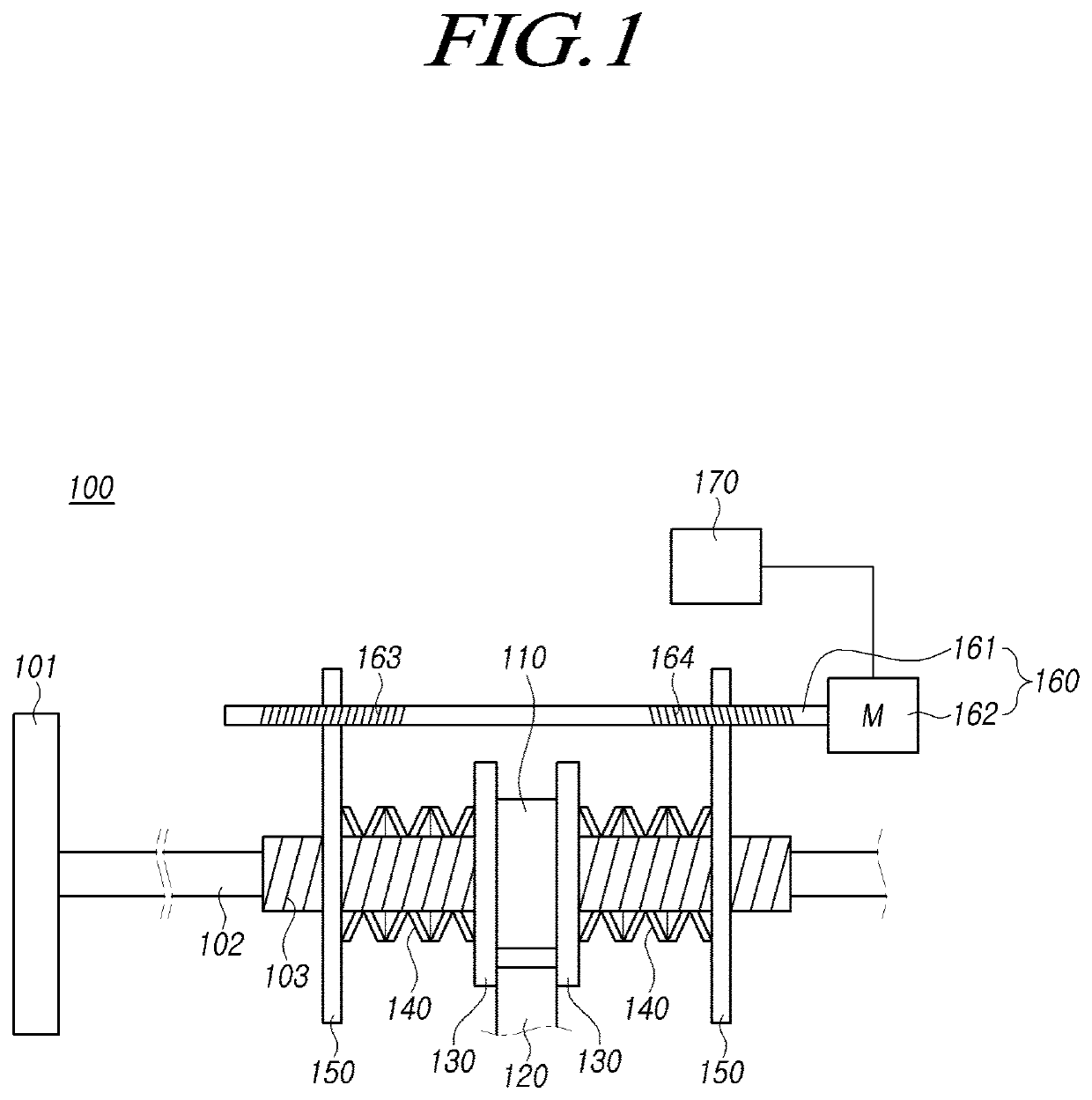 Steer-by-wire steering device