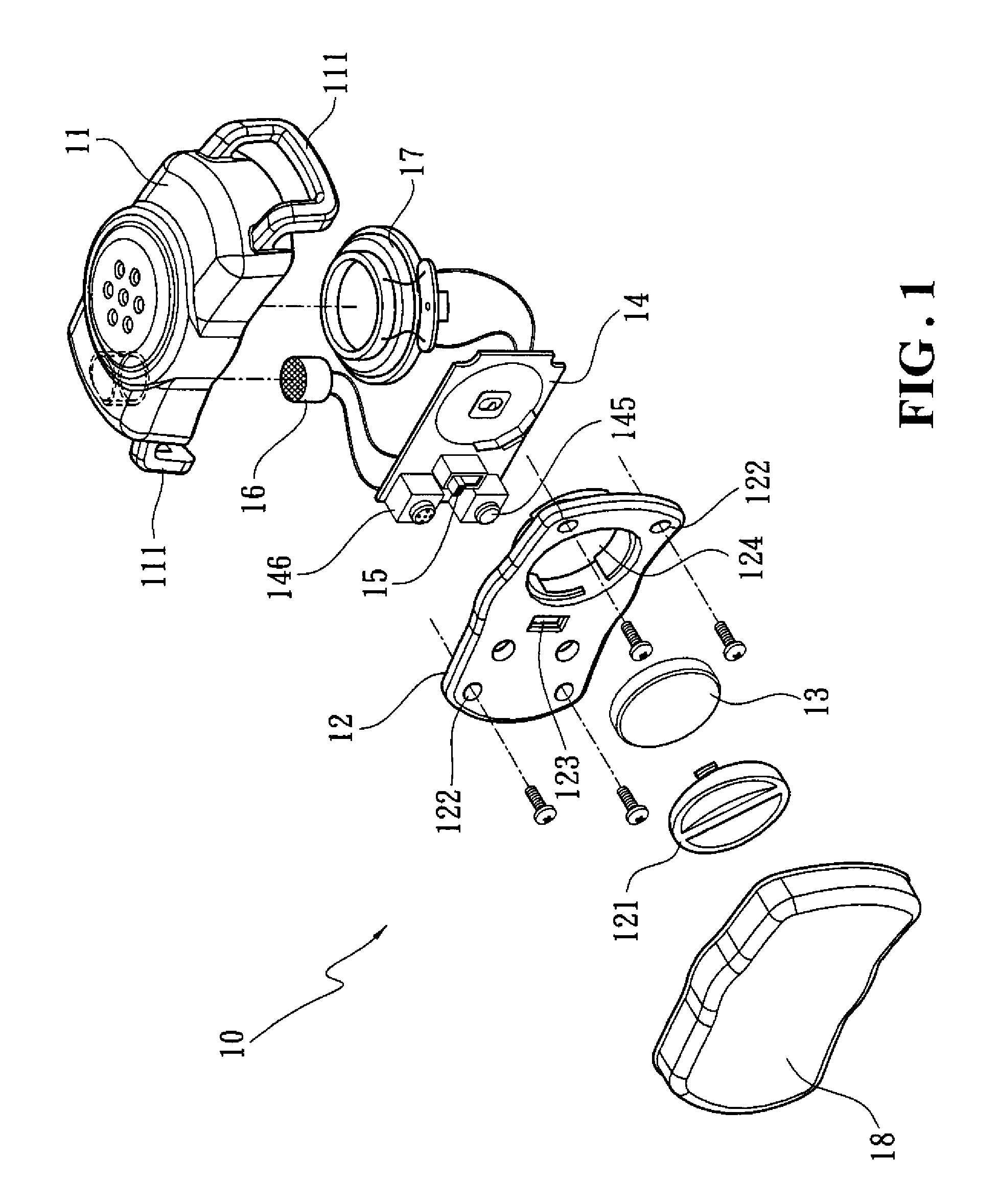 Audio-activated soothing device