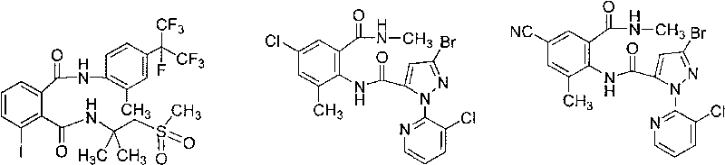 Preparation method and application of diamide insecticide molecular imprinted polymer