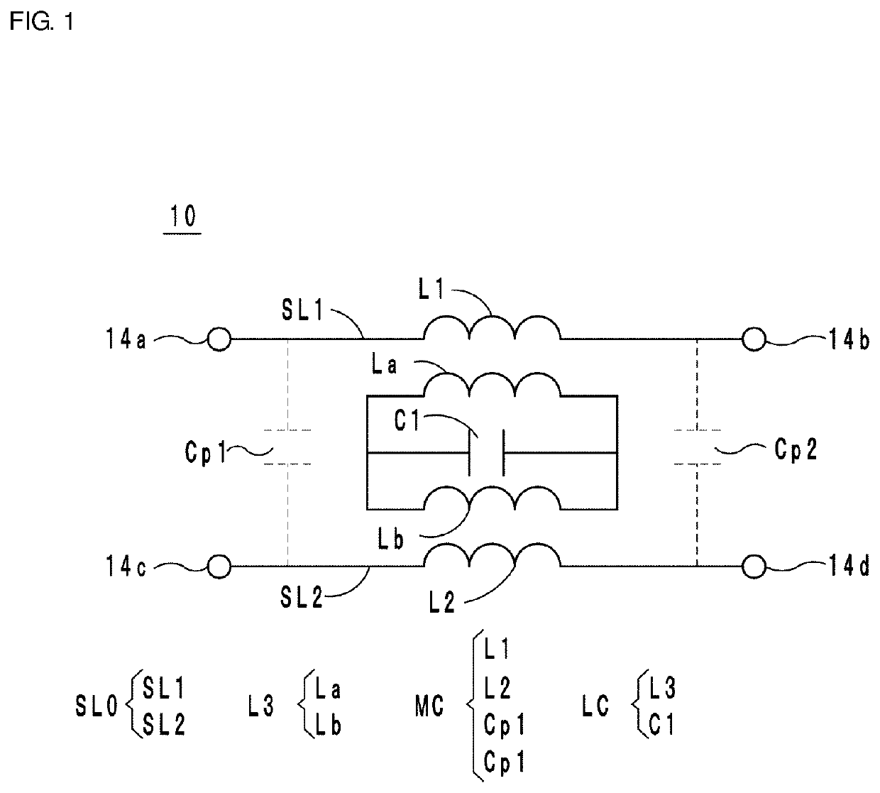 Common mode choke coil and electronic apparatus