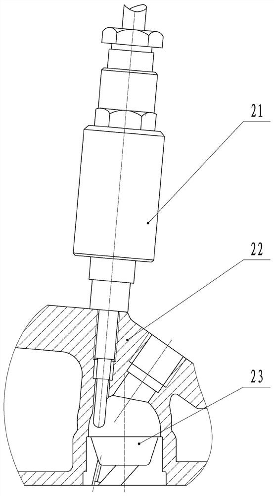 A low-temperature auxiliary start-up device for mine-used explosion-proof diesel engine