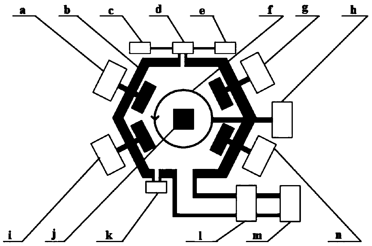 Solid lubrication method for cup-shaped harmonic gear reducer