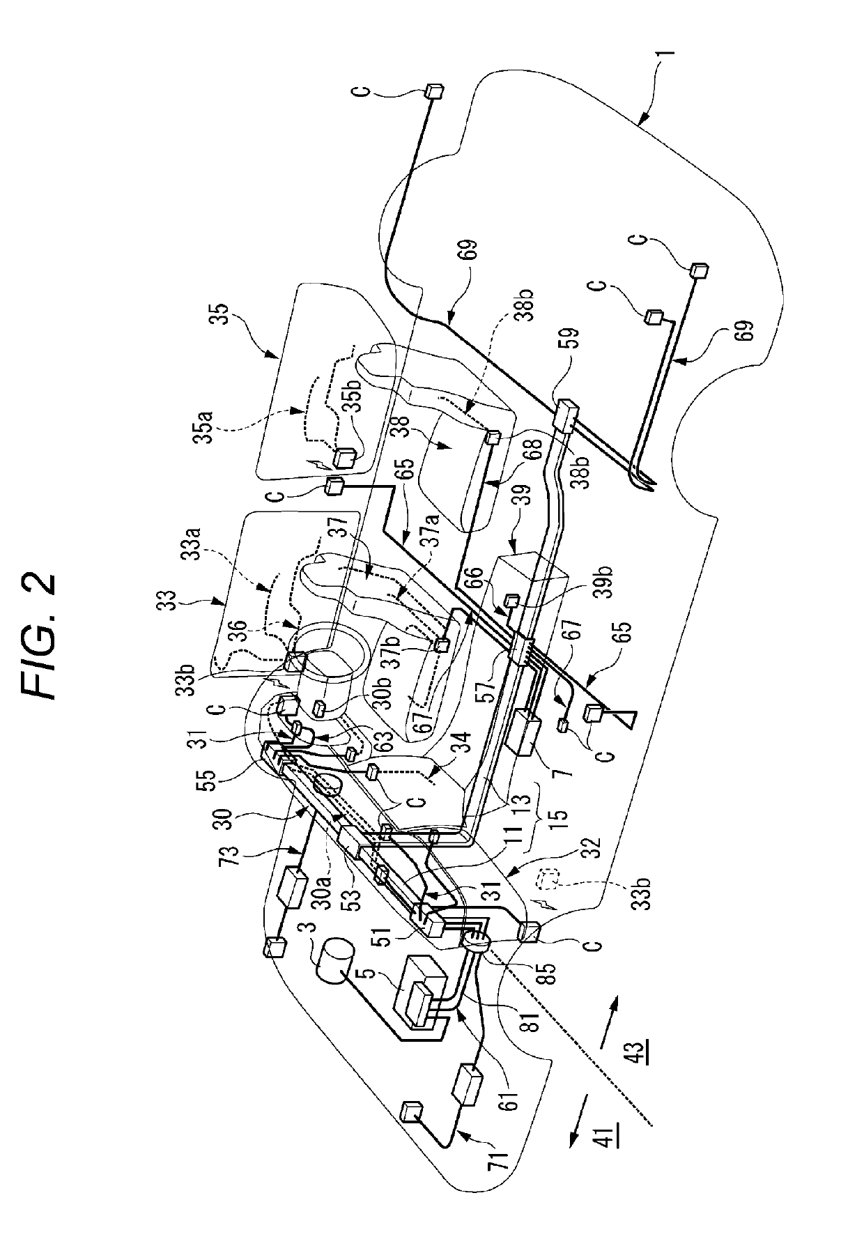 Vehicular circuit body