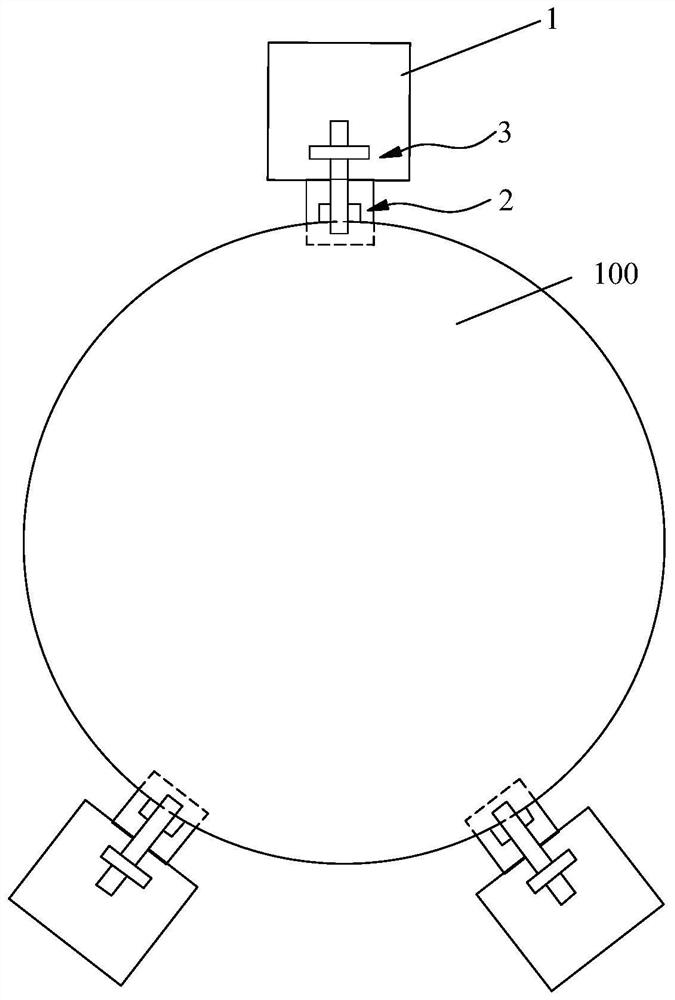 Clamping mechanism and detection device