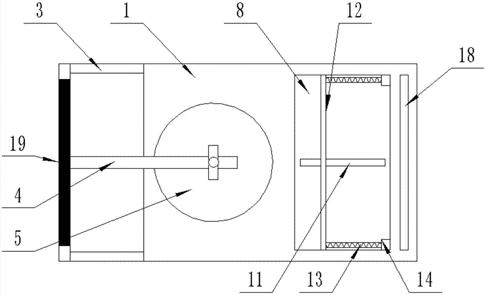 Cart for facilitating unloading of truck