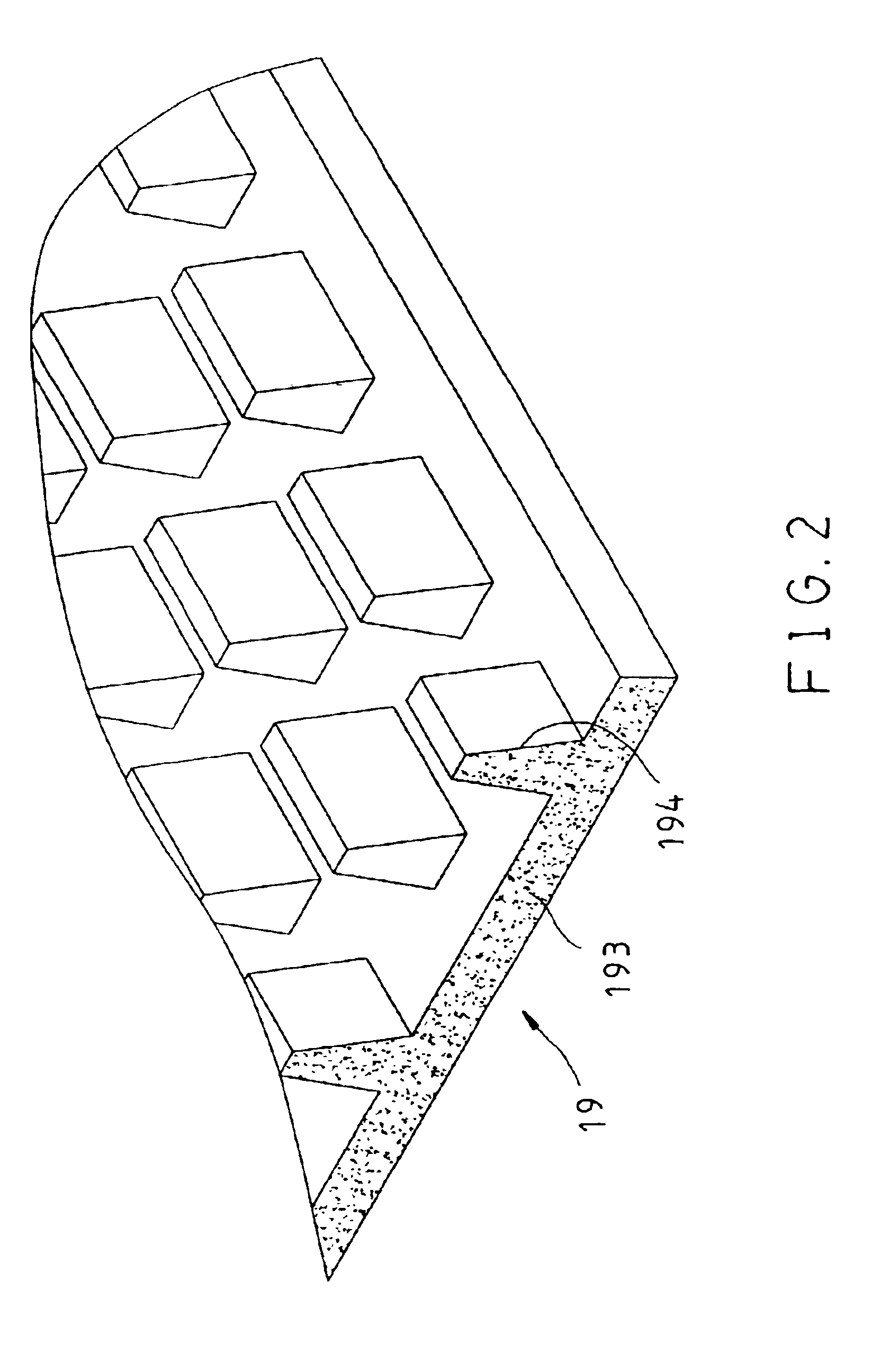 Bottom fixation type integrated circuit chip cooling structure