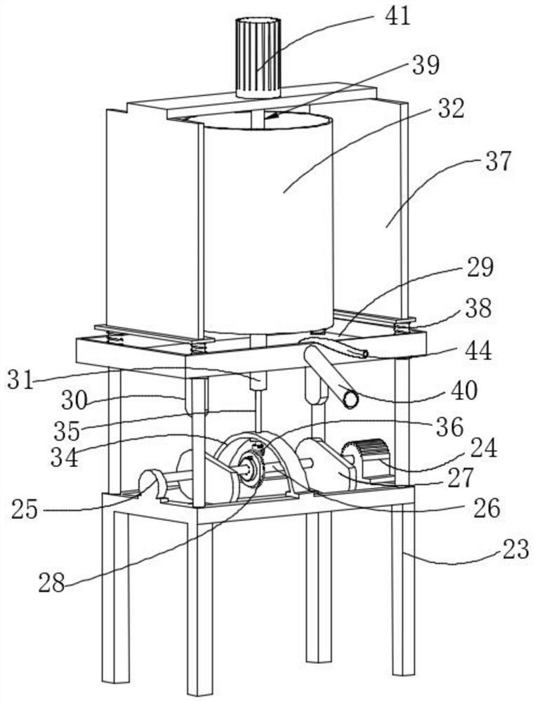 Quantitative fertilizing device