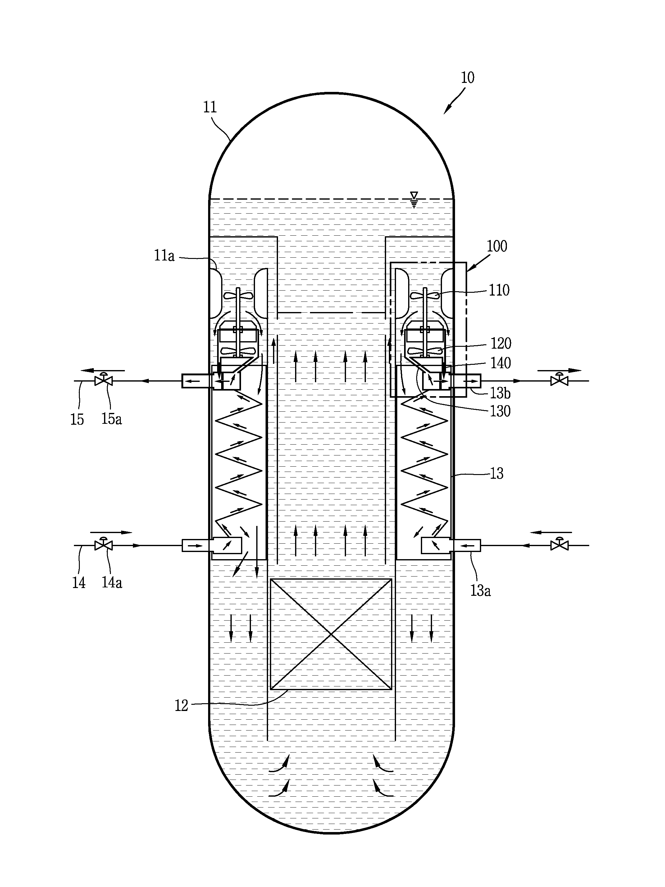 Nuclear reactor coolant pump and nuclear power plant having same