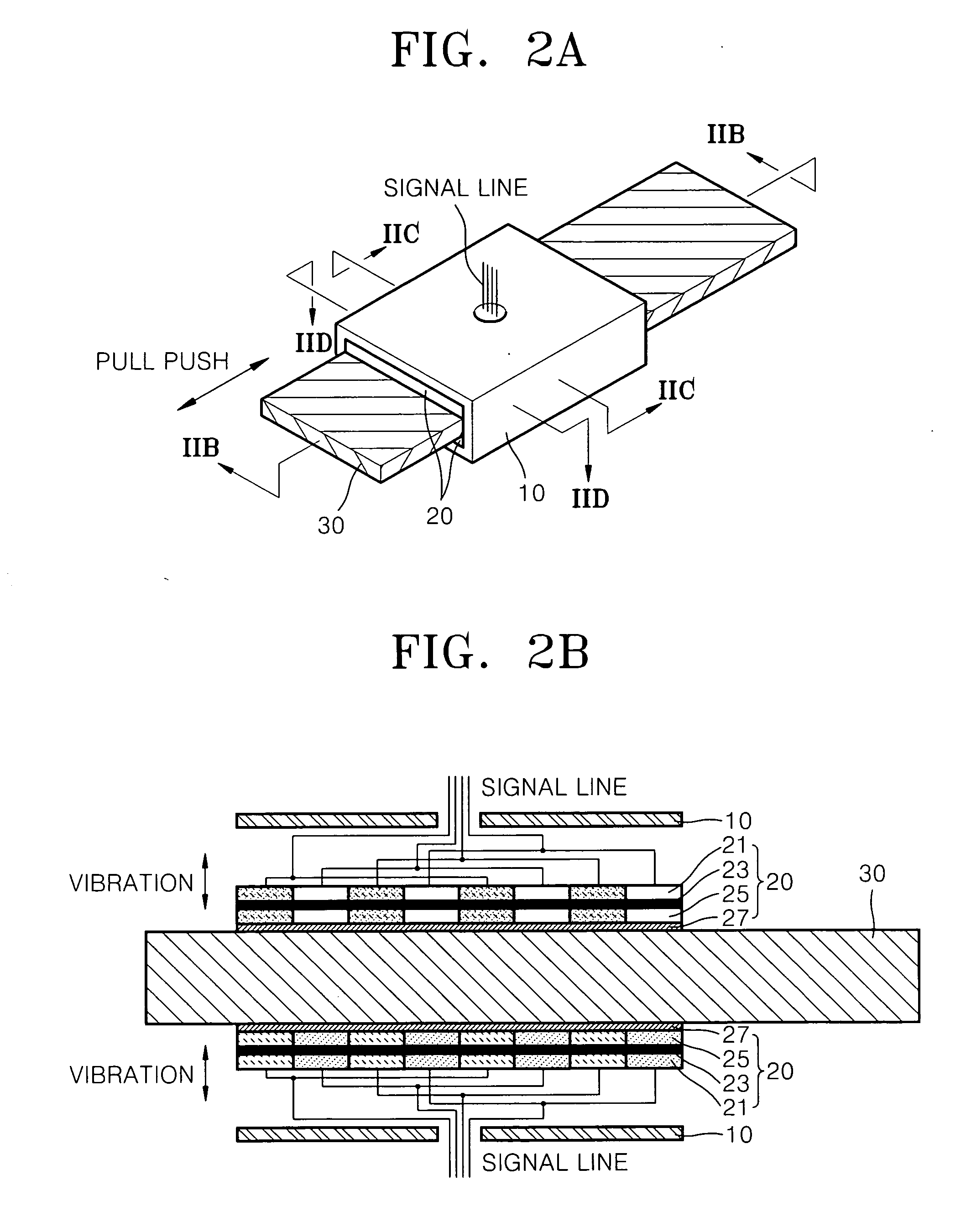 Piezoelectric actuator, and apparatus and method for actuating the same