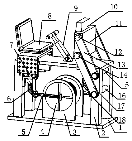 Trajectory variable low limb rehabilitation training chair