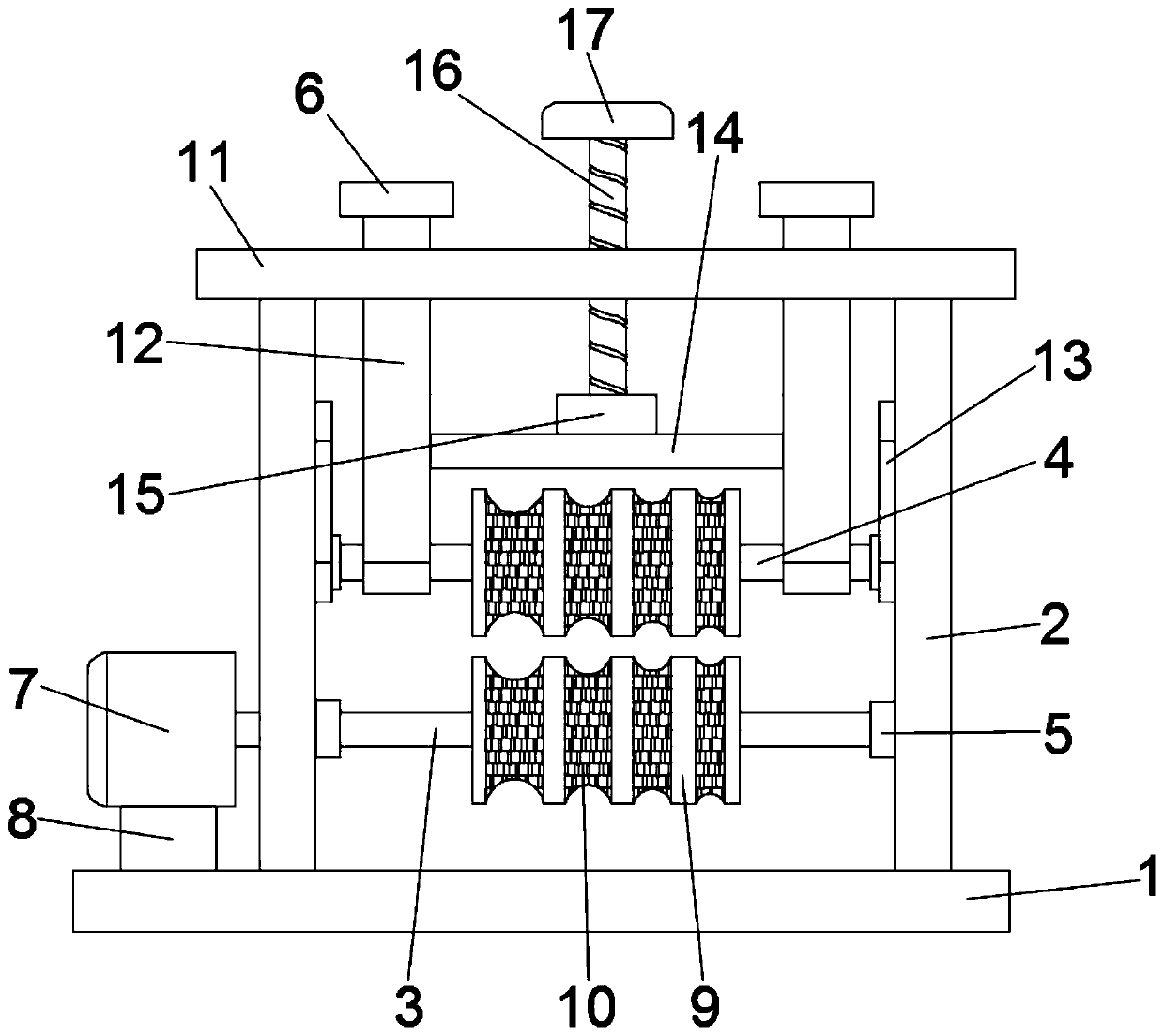 Street lamp cable efficient traction device