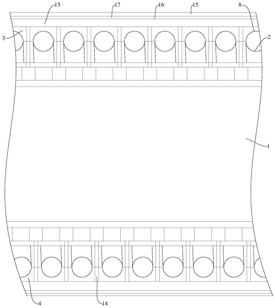 An integrated cable threaded installation sleeve