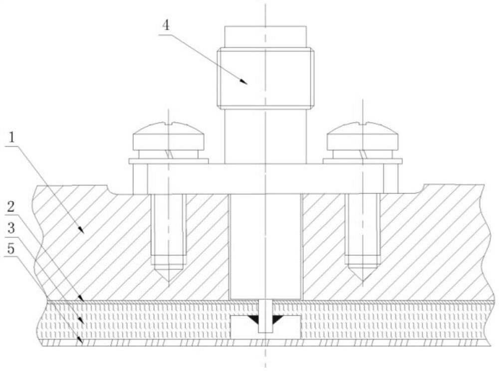 Airborne conformal bearing antenna