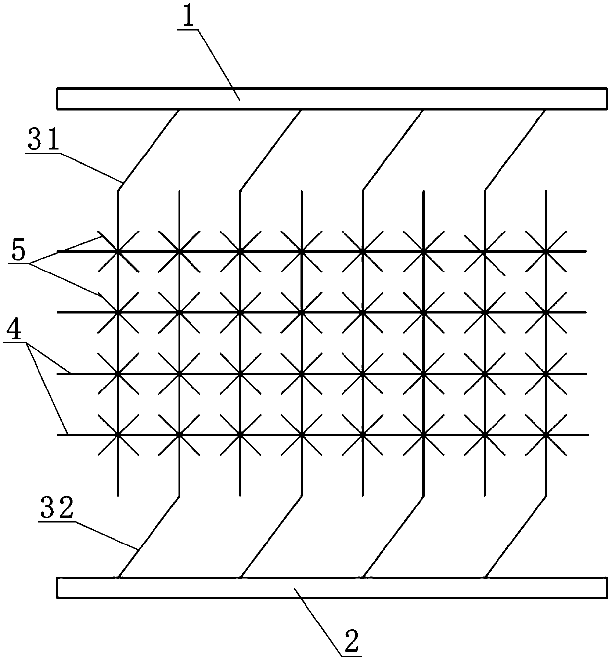 A screen window system based on electrostatic dust collection and automatic dust removal