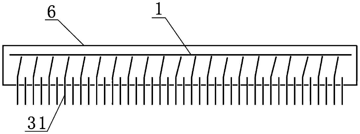 A screen window system based on electrostatic dust collection and automatic dust removal