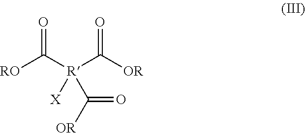 Process for relaxing or straightening hair, using weak dicarboxylic acids with heat