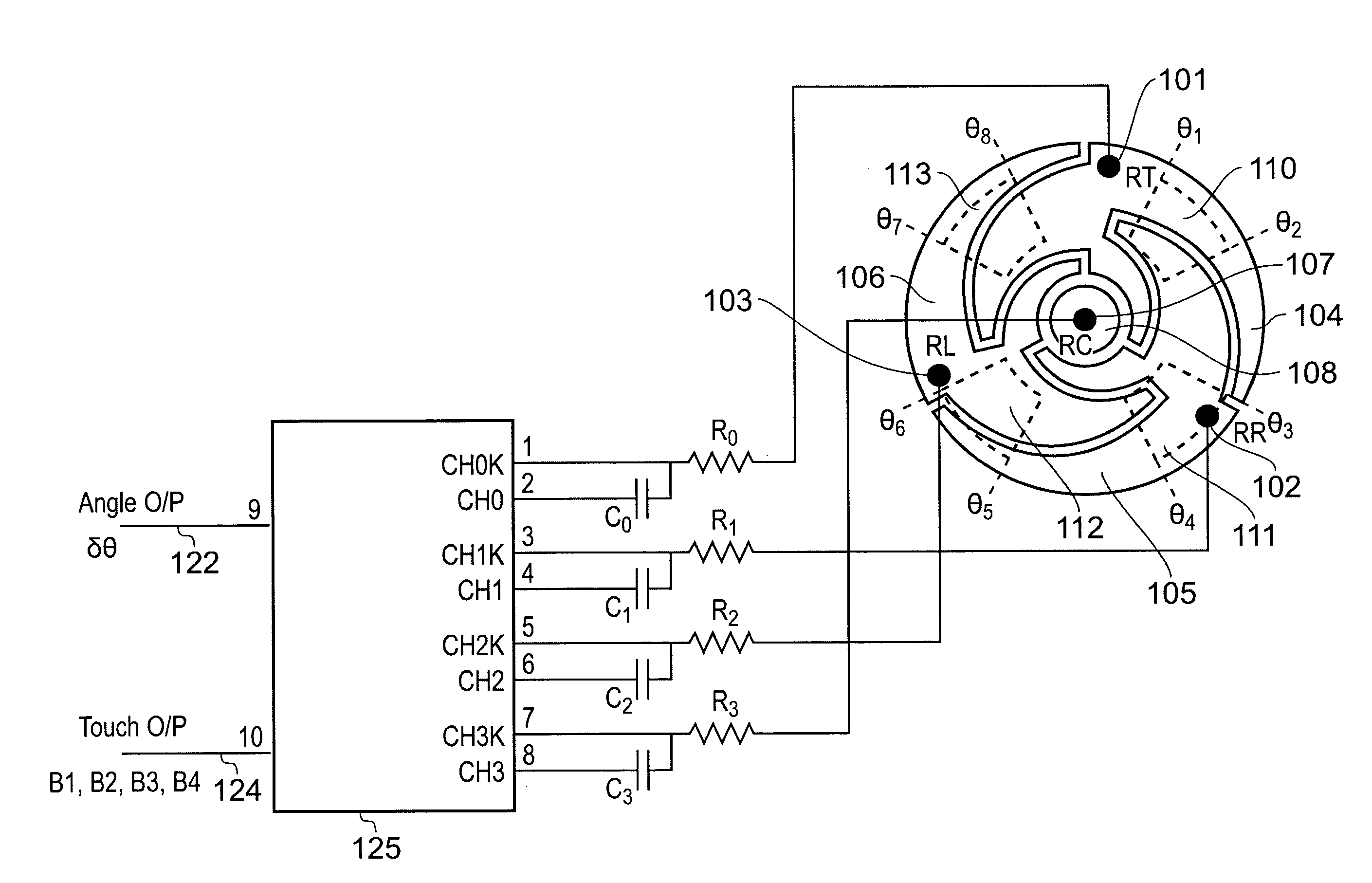 Capacitive Position Sensor